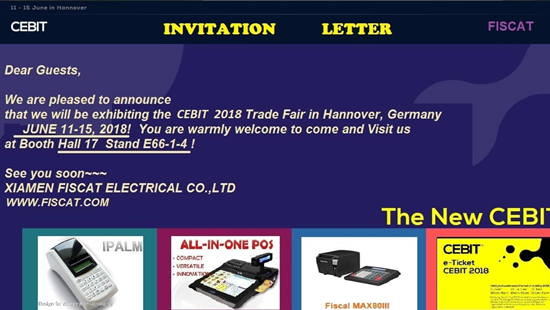6月11日から6月15日まで、ドイツ・ハノーバーで開催された新CEBIT 2018交易会-ようこそ